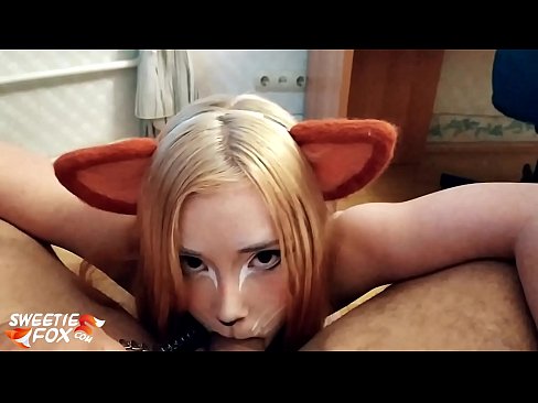 ❤️ Kitsune ਉਸ ਦੇ ਮੂੰਹ ਵਿੱਚ ਡਿਕ ਅਤੇ ਕਮ ਨਿਗਲ ️  ਸਾਡੇ 'ਤੇ  ﹏